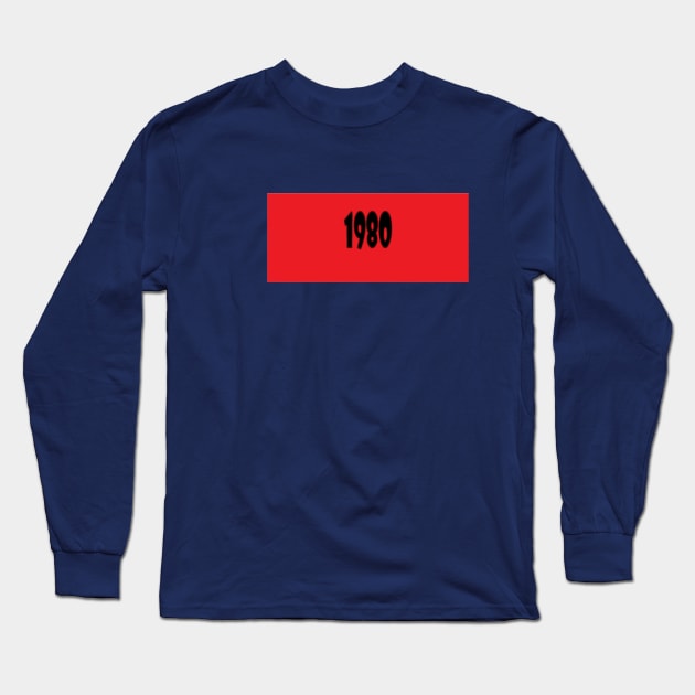 1980 people Long Sleeve T-Shirt by Shoppi